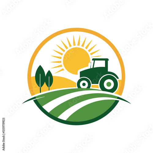 agriculture logo design here 