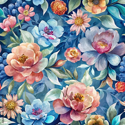 seamless floral  pattren design for fabrics and marbals 
