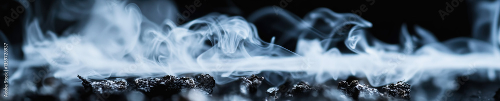 Charred Material and Smoke Emanations