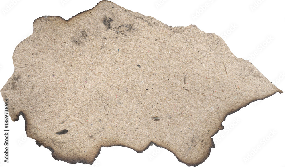 Old textured Burned Paper Pieces Old textured Burned Paper Pieces