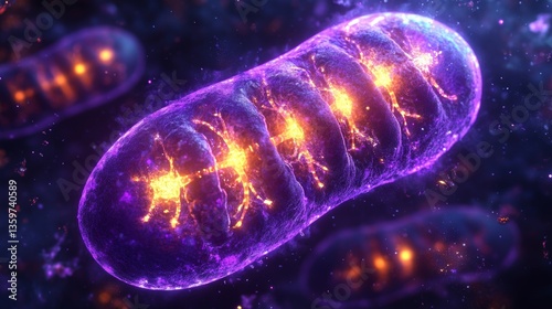 Cellular Power Source: Mitochondria Energy Production