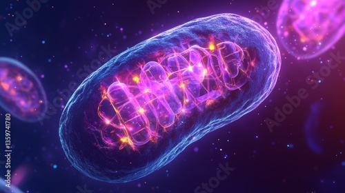 Cellular Power Source: Mitochondria Energy Production