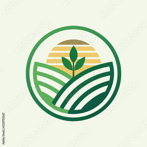 agriculture logo design here 