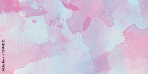 Abstract translucent multicolored watercolor background. Watercolor background. 3D illustration, 3D rendering. Colorful gradient ink colors wet effect hand drawn canvas background .>