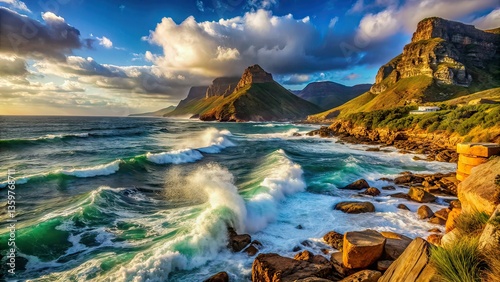 Cape of Good Hope Waves, South Africa - Stunning Ocean Break