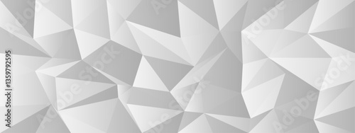 Geometric abstract pattern with triangular shapes for modern design background.