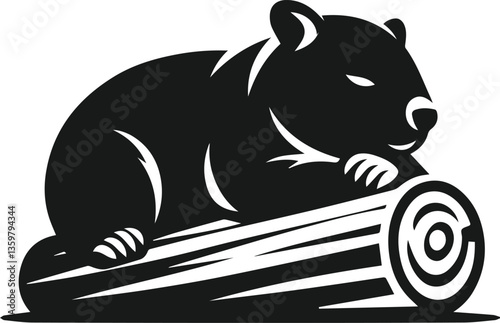 black wombat