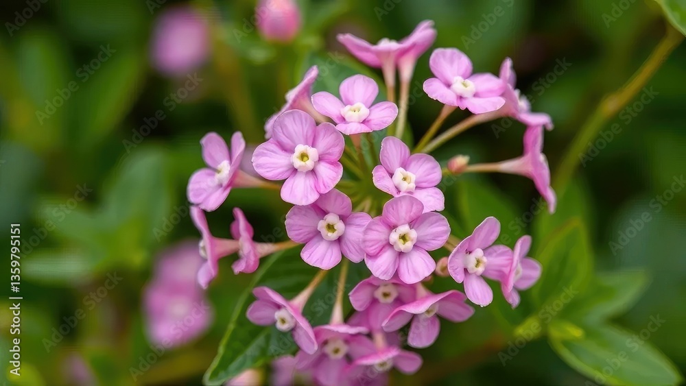 Delicate pink flowers on a fine leaf bush pea plant, ornamental pea, garden flowers, pea plant Delicate pink flowers on a fine leaf bush pea plant, ornamental pea, garden flowers, pea plant