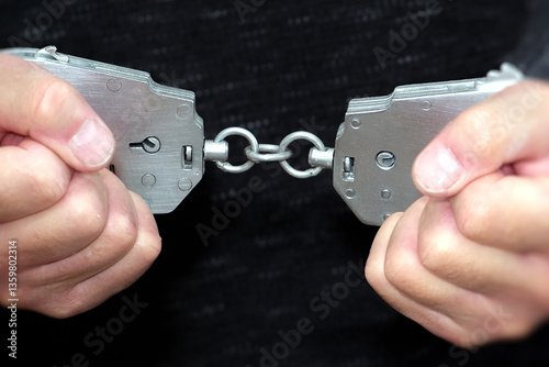 Hands Breaking Free from Handcuffs, a Powerful Symbol of Liberation, Independence, and Freedom
