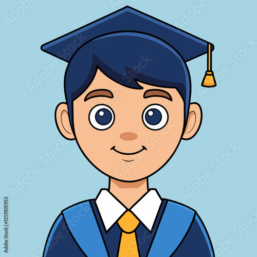 The New Chapter: A graduate in cap and gown. A visual representation of the completion of higher education, signifies a pivotal life event filled with potential, dedication, and intellectual growth.