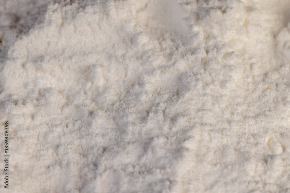 Fototapeta premium white powdered crystalline sugar from sugar beet