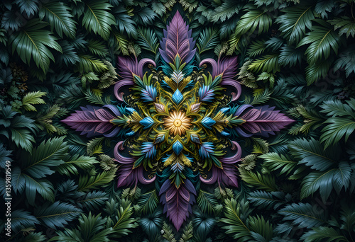 abstract floral background