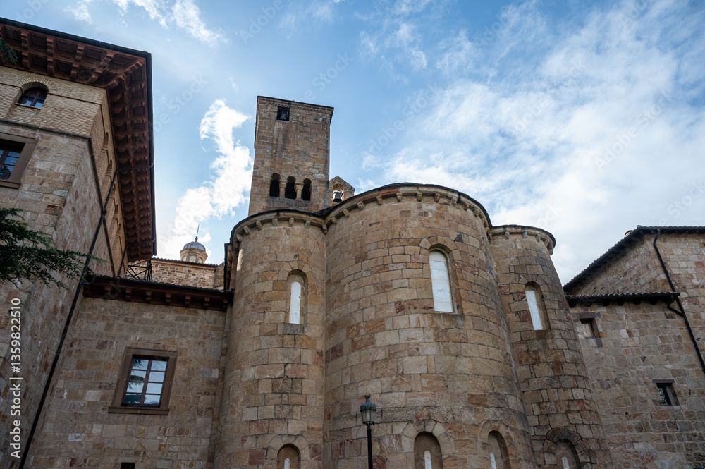 Monastery of Leyre in Navarra, Spain
