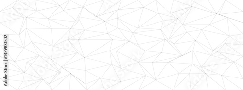Abstract geometric pattern with irregular triangles and lines for modern design projects.