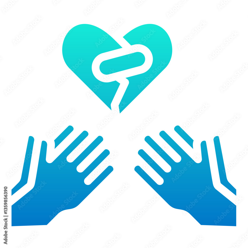 Obraz premium Forgiveness Icon