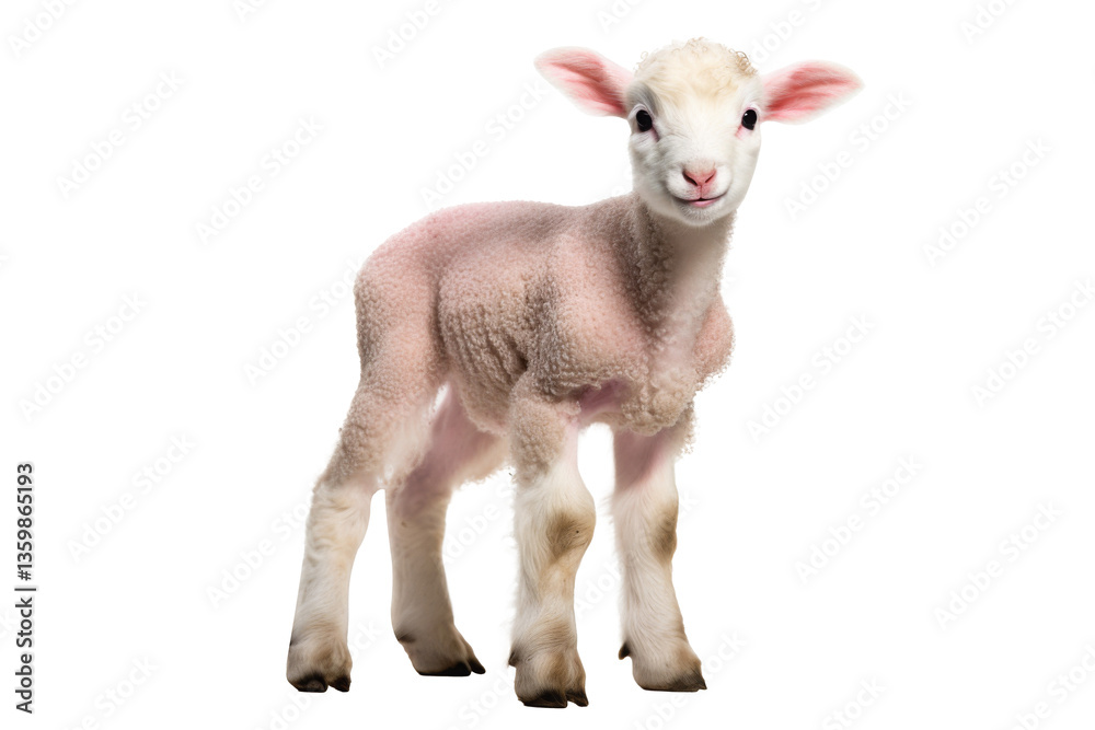 Baby Lamb Standing Baby Lamb Standing