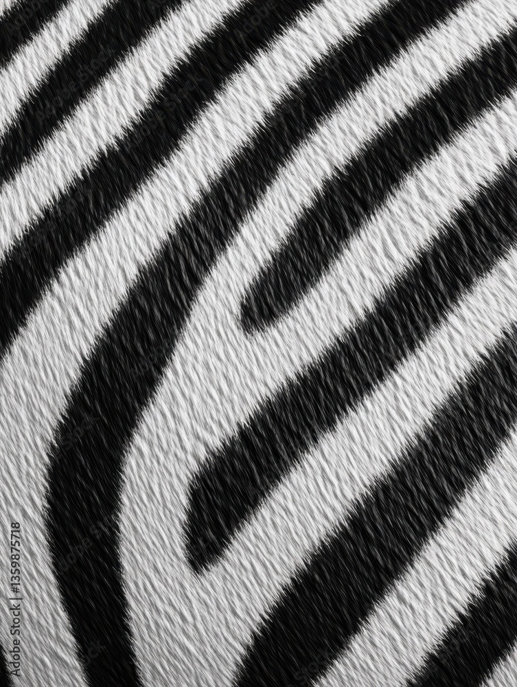 zebra skin texture stripes pattern vertical random wavy lines black and white. zebra skin texture stripes pattern vertical random wavy lines black and white.