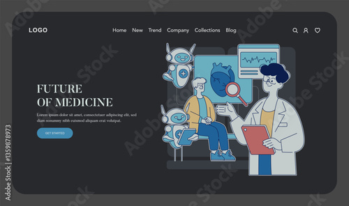 World Health Day. Flat Vector Illustration