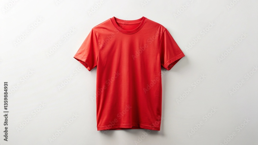 red t shirt on a hanger red t shirt on a hanger