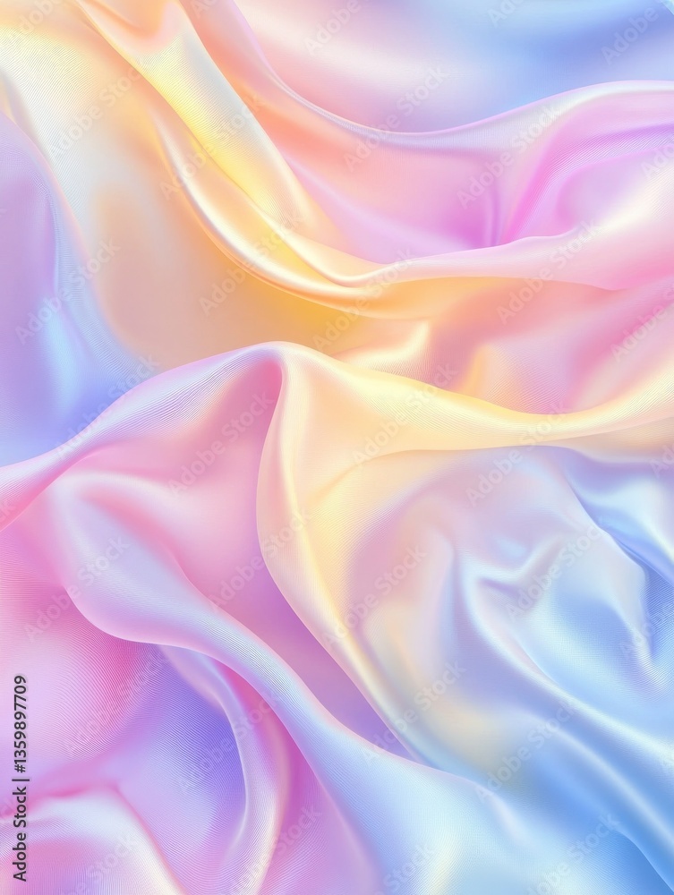 Fototapeta premium Color gradient background, abstract. pastel rainbow. Light blue, pink and yellow color banner gradation texture, vector pink noise texture blur abstract background