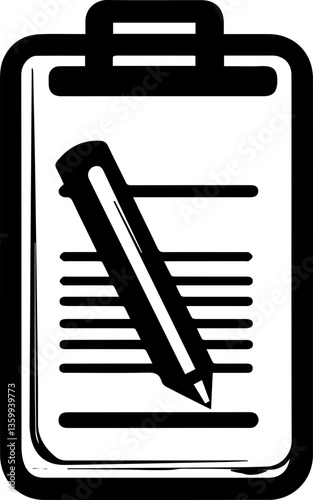 clipboard and pencil