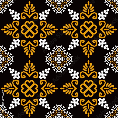 seamless damask pattern