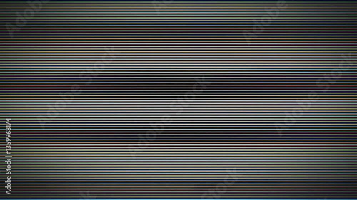 Futuristic no signal effect video. Error screen animated background. Distorted screen abstract motion. Signal loss glitch effect footage. Static noise digital background. Abstract interference screen 