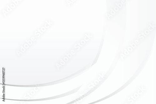 Abstract geometric white and gray color background. Vector, illustration.