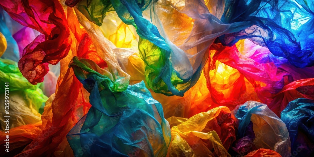 custom made wallpaper toronto digitalA vibrant profusion of colorful translucent fabrics, swirling and overlapping in a dynamic display of texture and light