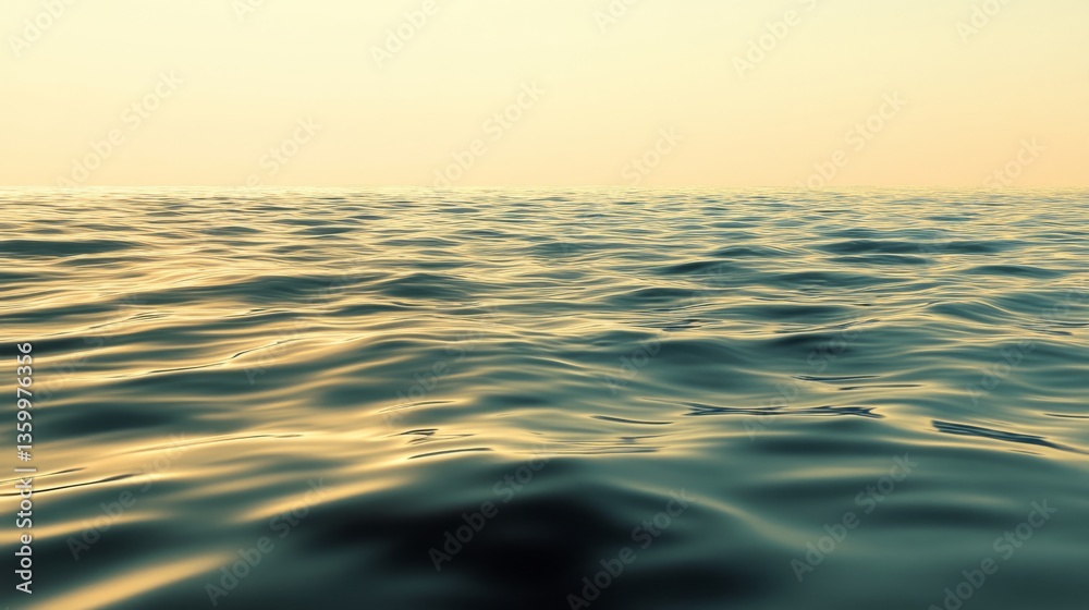 Fototapeta premium Underwater Quiet Bordered Moment Rippling Dunes Softly