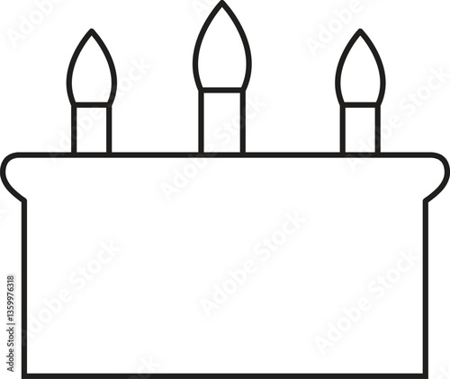 Birthday Cake free vector icon