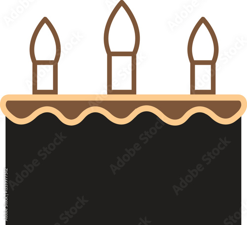 Birthday Cake free vector icon