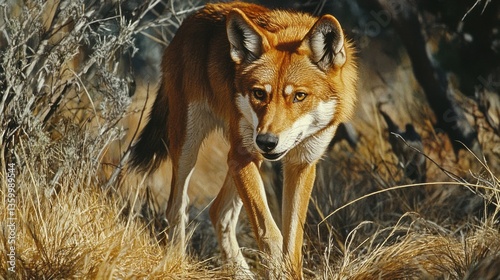 Animals Dingo Moment Teeming Alpha Orchestrating Food