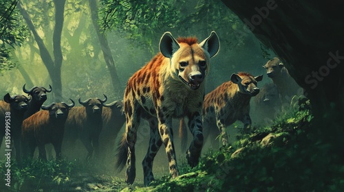 Weather Spotted Hyena Overview Verdant Aplenty Alpha