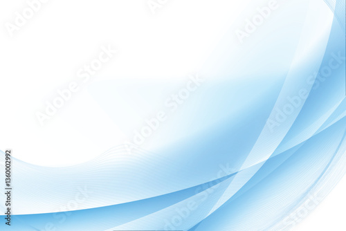 abstract blue wavy background
