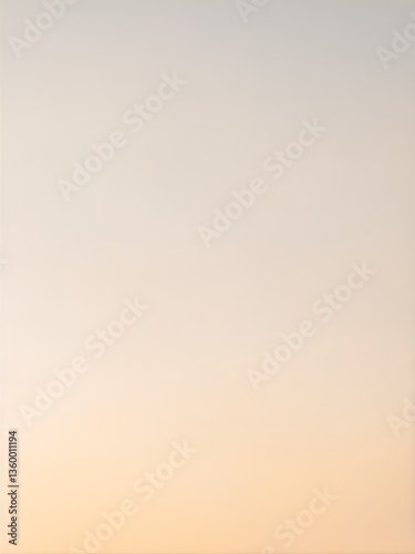 A subtle transition of soft peach and cream hues, resembling a sunrise or delicate warm-toned mist.