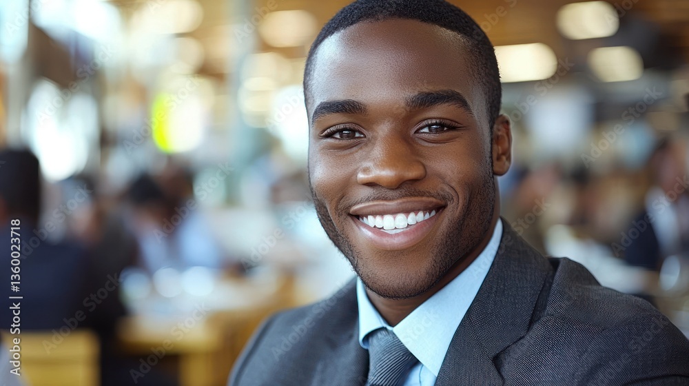 Fototapeta premium Smiling business professional