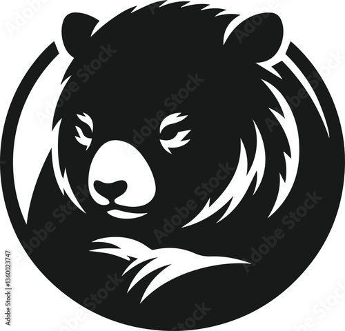 wombat vector silhouette