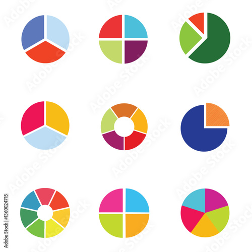 Pie Chart Diagrams for Data Analysis and Visualization Free Download Pie Chart Diagrams for Data Analysis and Visualization - GFXLoad