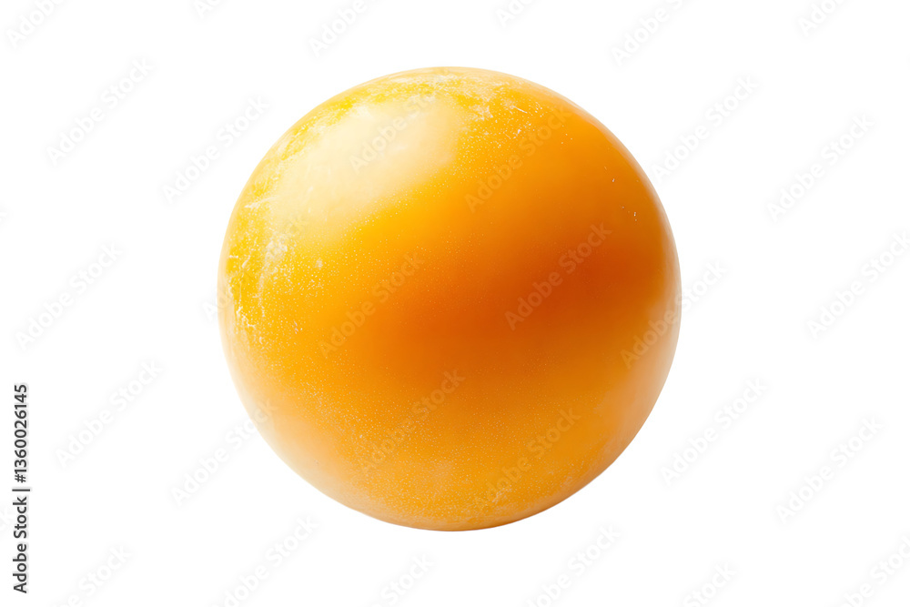 A close up of a single orange sphere with a smooth surface isolated on a black background plain shot A close up of a single orange sphere with a smooth surface isolated on a black background plain shot