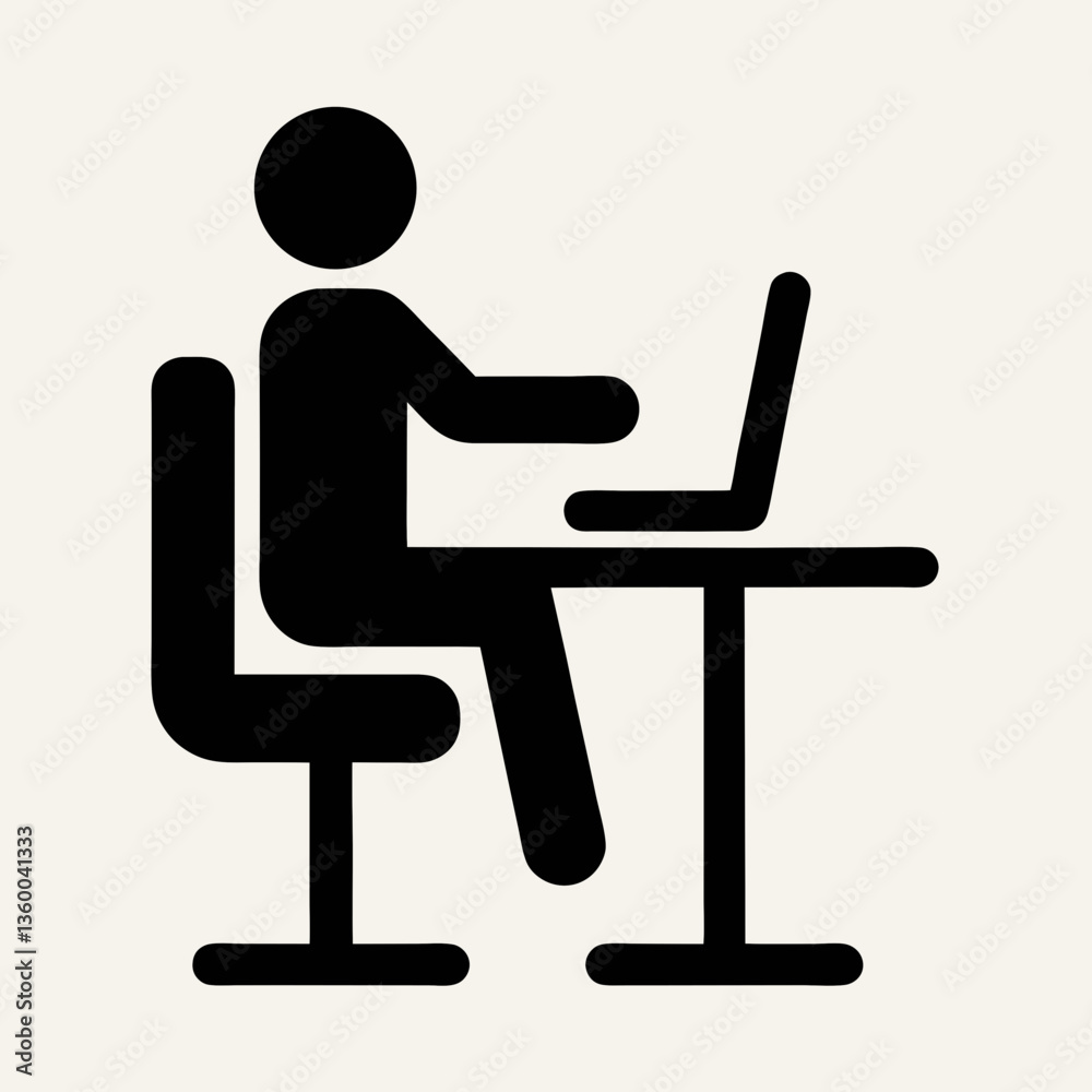 A businessman working on a laptop in an office setting A businessman working on a laptop in an office setting