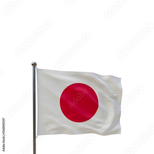 Free Download Japan flag isolated on transparent background. Japan flag png - GFXLoad