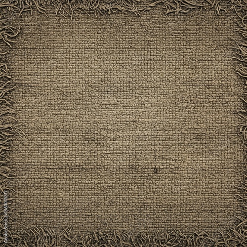 Distressed fabric grunge texture with rough woven fibers