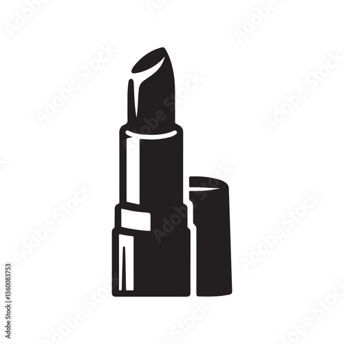 lipstick on a white background