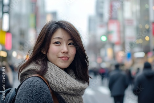Shinjuku city street in Japan