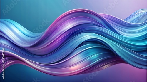 abstract blue wave background