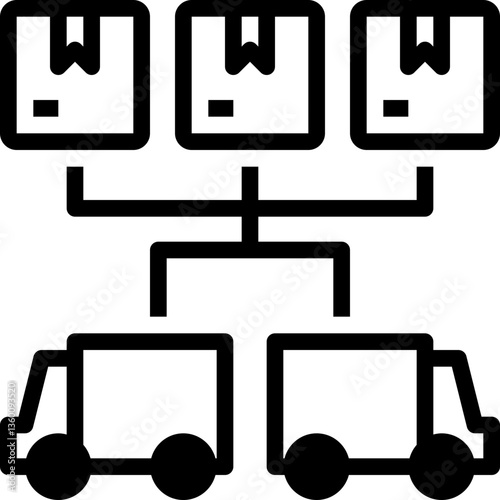 Cross-Docking Icon