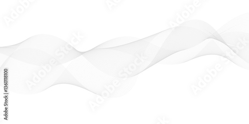 White wave desktop wallpaper digital signal design fresh no color design texture for print works