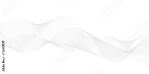 White wave desktop wallpaper digital signal design fresh no color design texture for print works