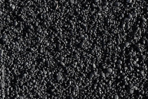 black mineral small stones texture